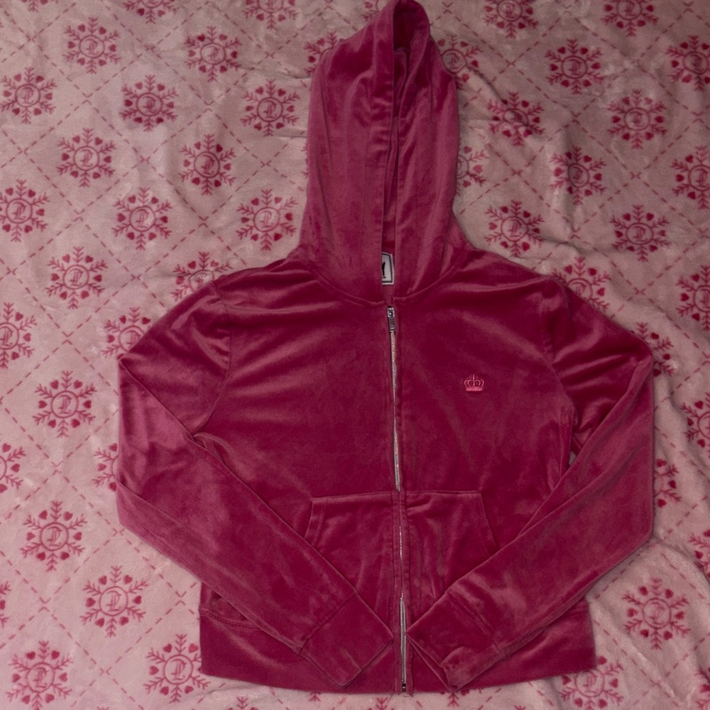 JUICY COUTURE Velvet Hoodie Jacket